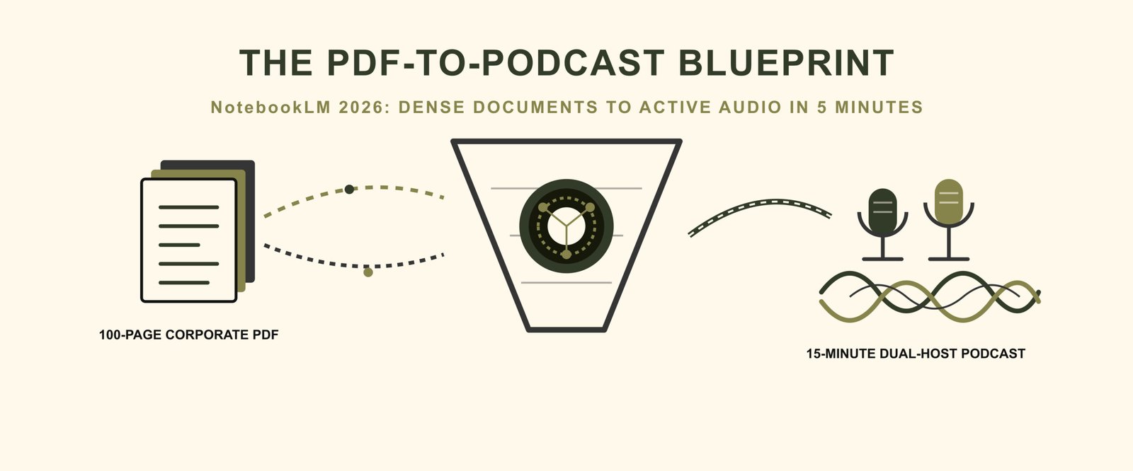 How to Turn a 100-Page PDF Into a 15-Minute Podcast